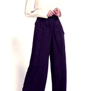 Rejina Pyo Silk Twill Trousers Brand New